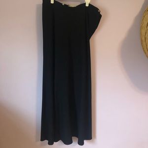 Lauren Ralph Lauren wool maxi with military button close